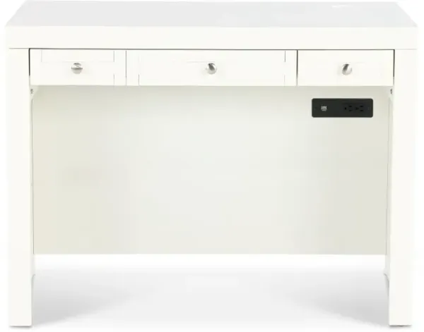 Catrina White 40" Desk