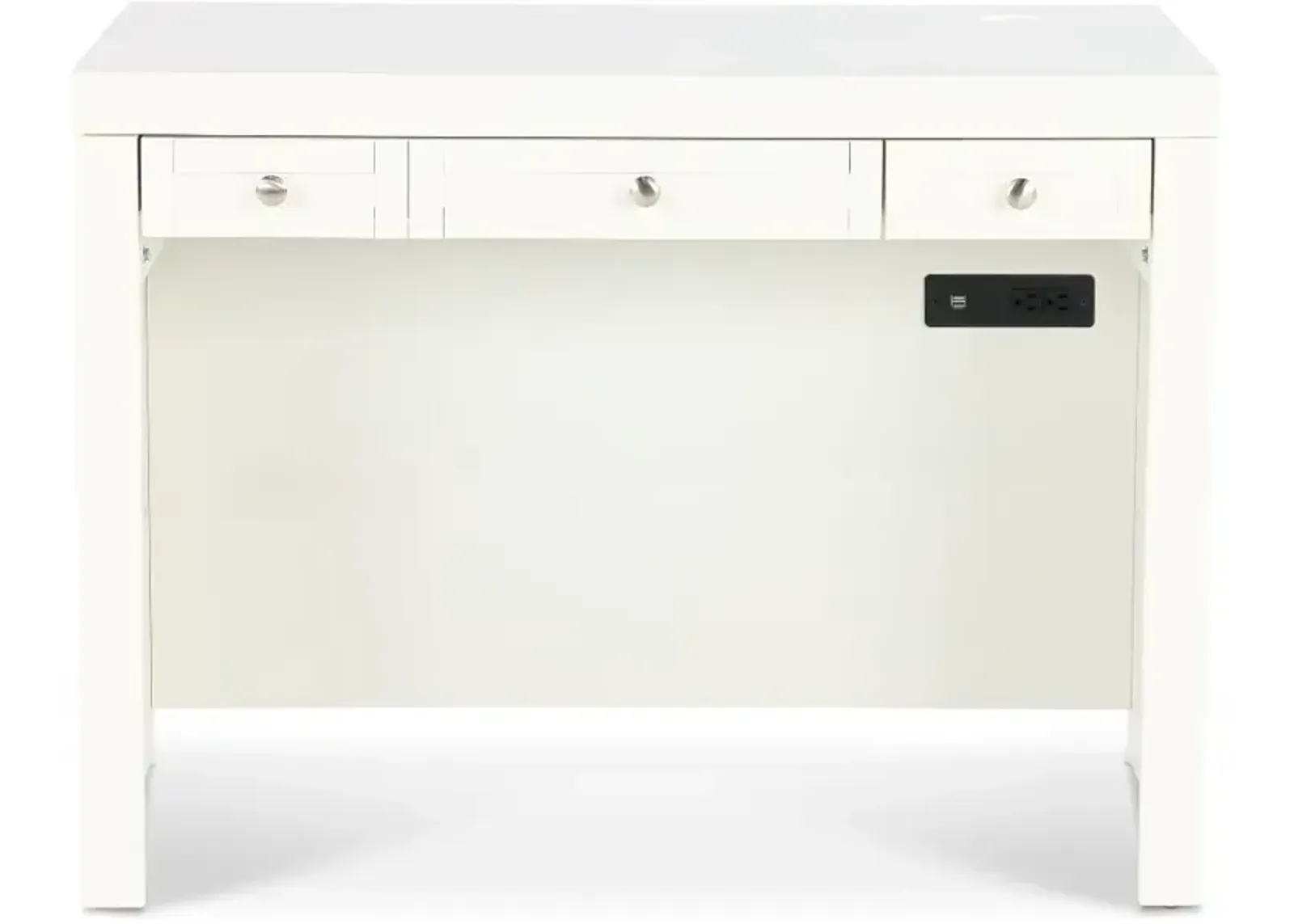 Catrina White 40 Inch Desk