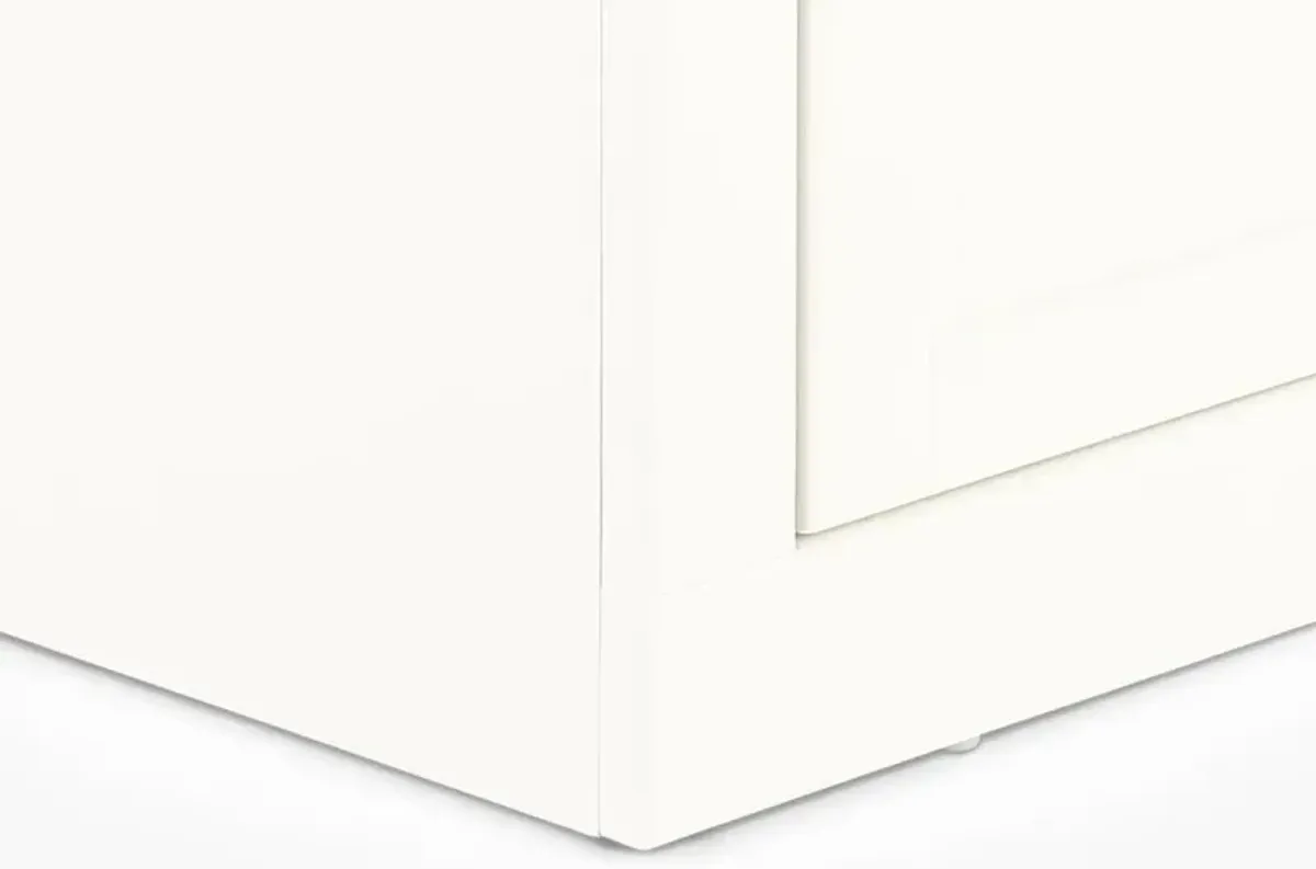 Catrina White 2 Drawer Lateral File Cabinet