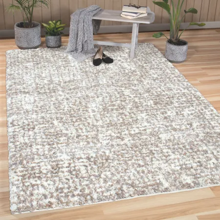 Cottontail 8 x 10 Ditto White Area Rug