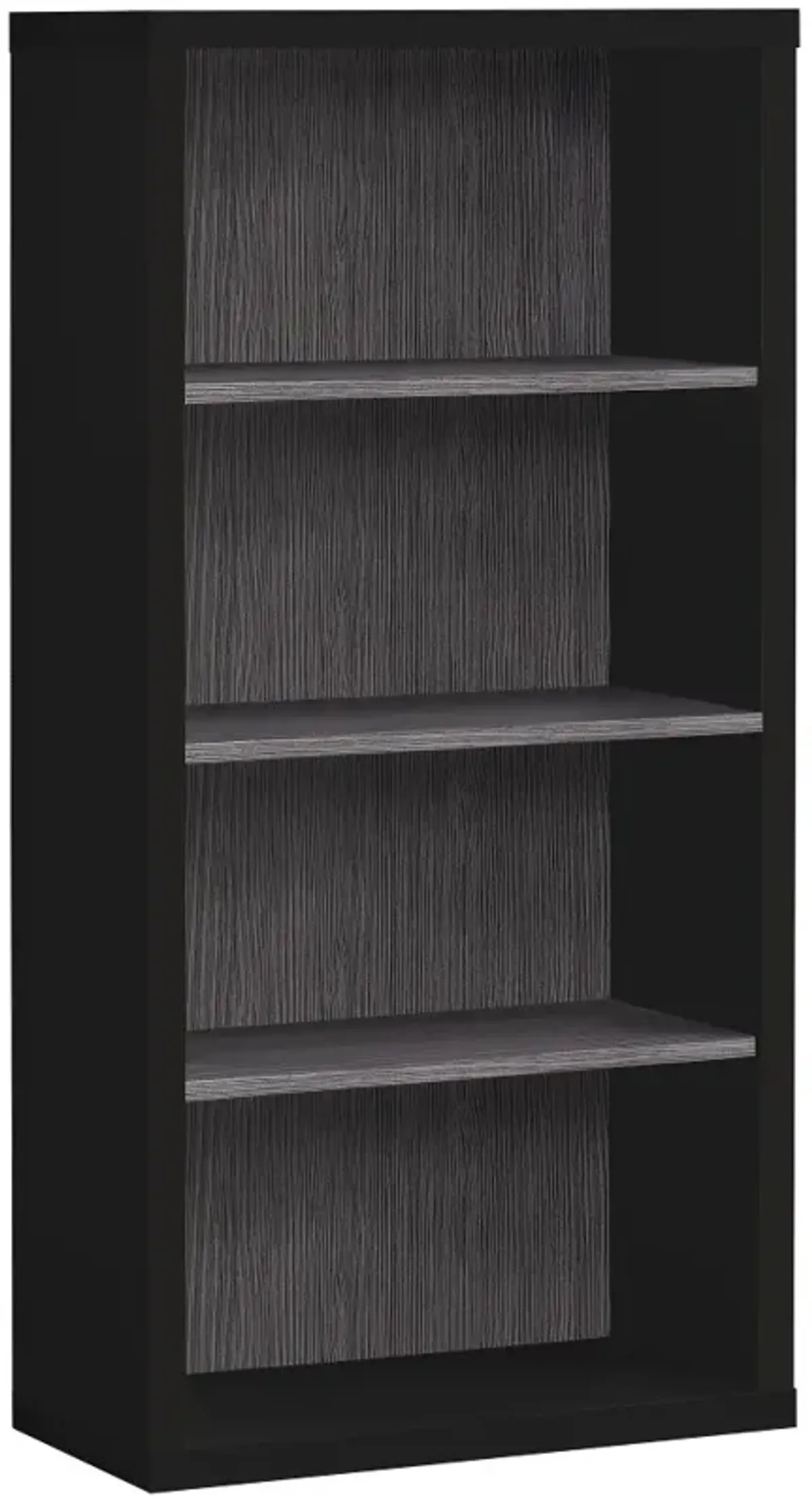 Modern Black and Gray Bookcase