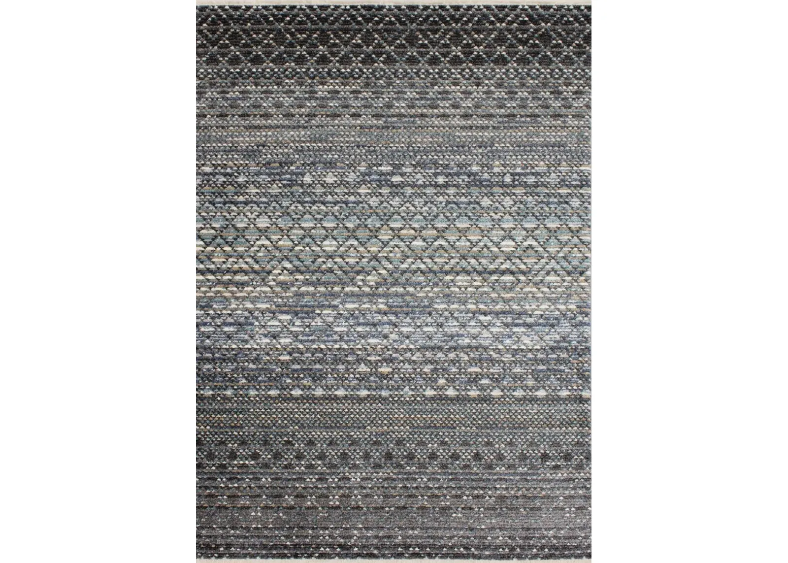 Calabar 5 x 8 Blue, Gray, and White Area Rug