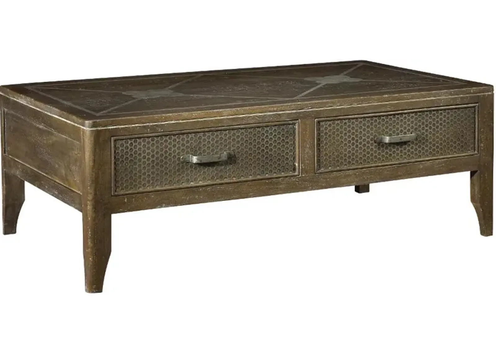 Corvelle Industrial Timberwood Coffee Table