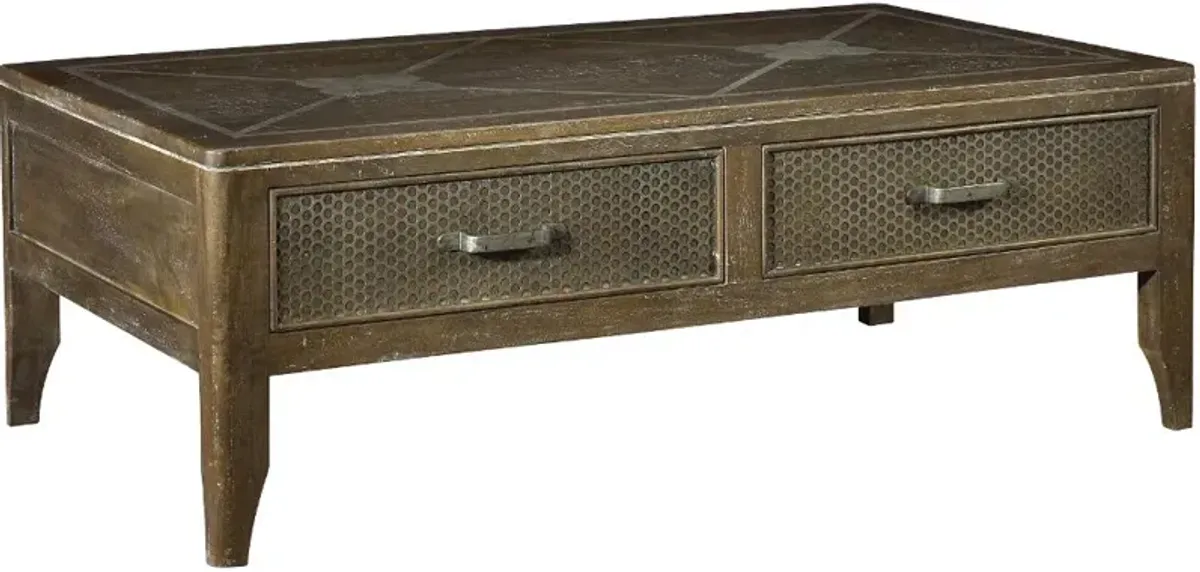 Corvelle Industrial Timberwood Coffee Table