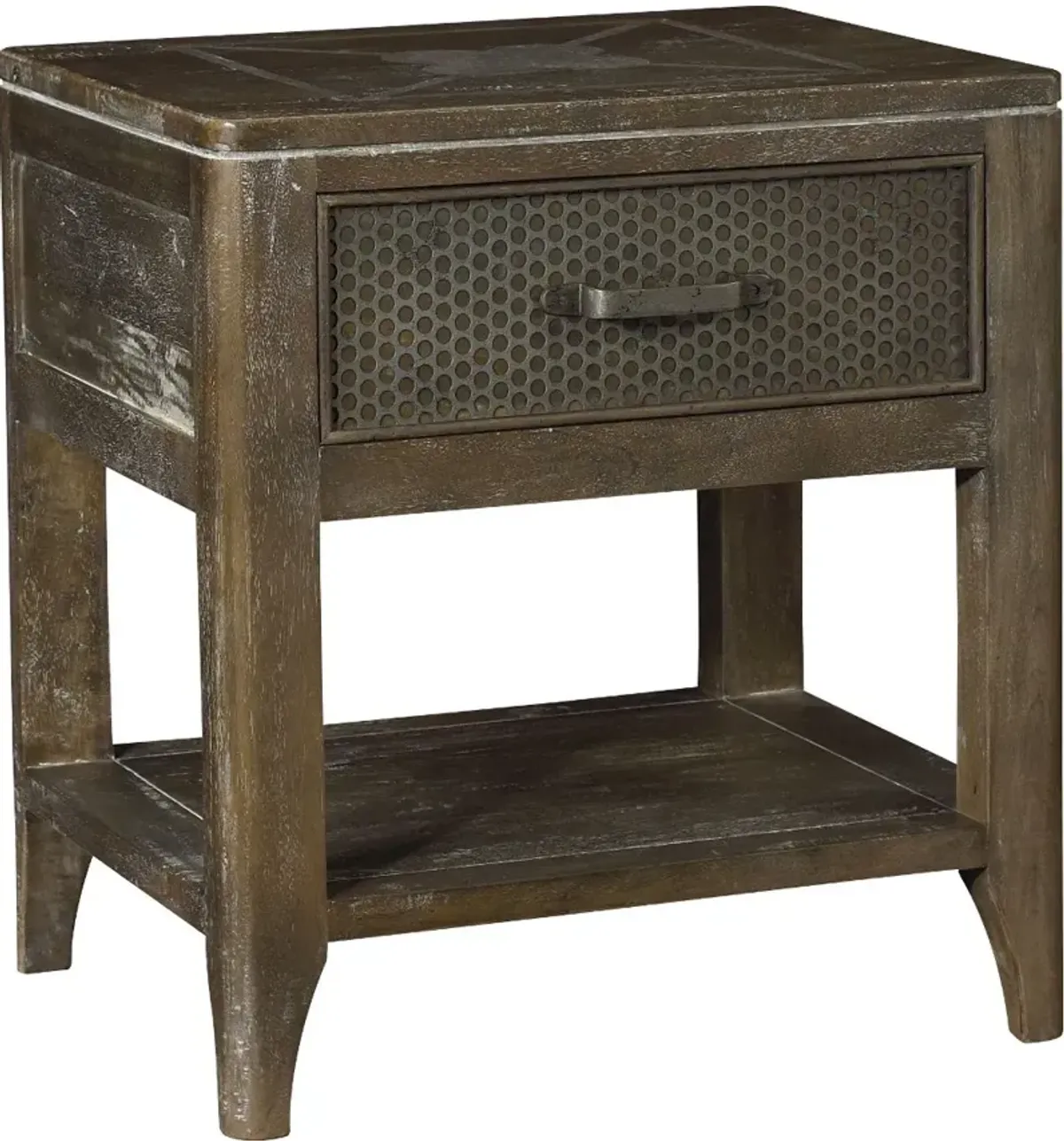 Corvelle Industrial Timberwood End Table