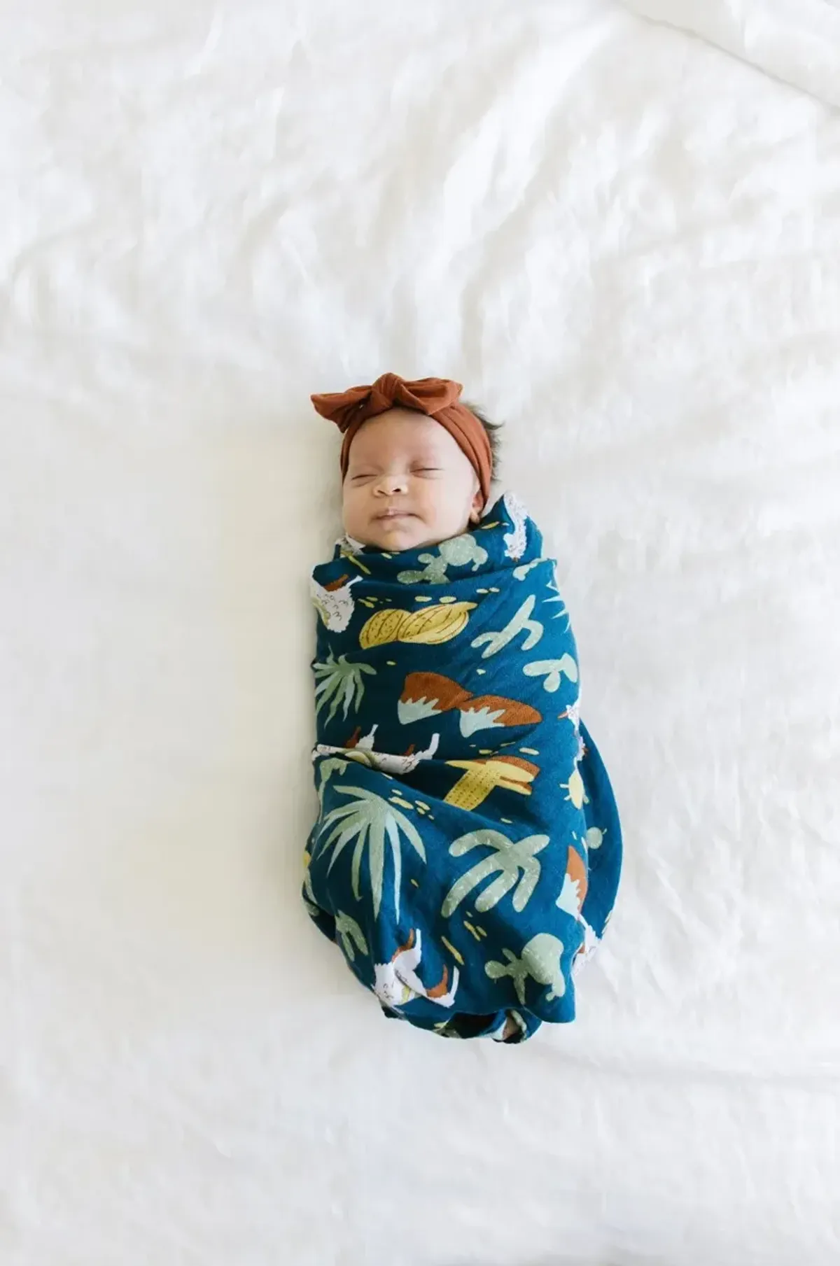 Multi Color Machu Picchu Bamboo Rayon Muslin Swaddle Blanket