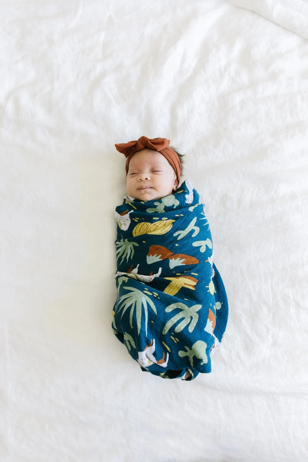 Multi Color Machu Picchu Bamboo Rayon Muslin Swaddle Blanket