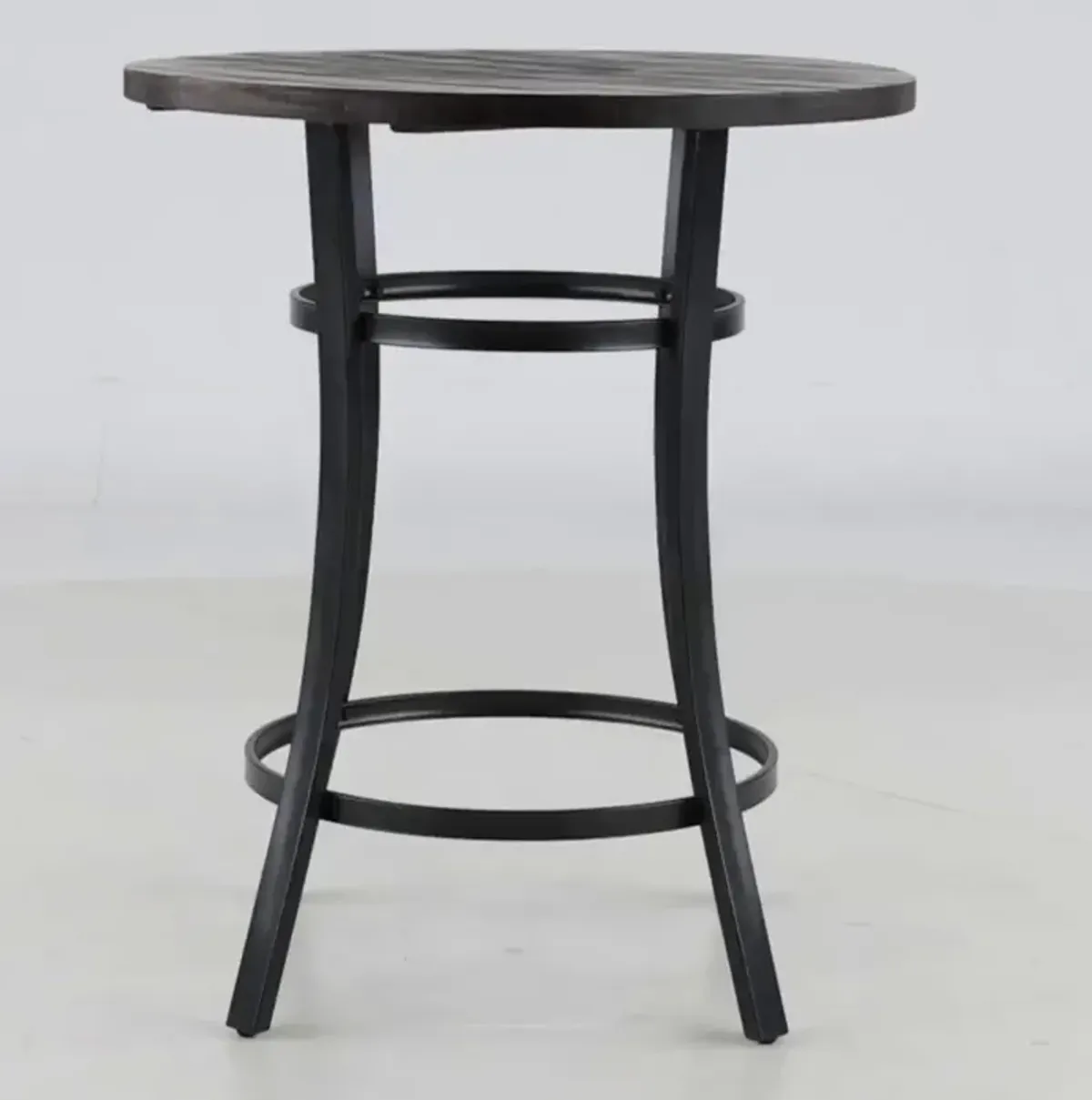 Barrel Dark Brown 42 Inch Pub Table