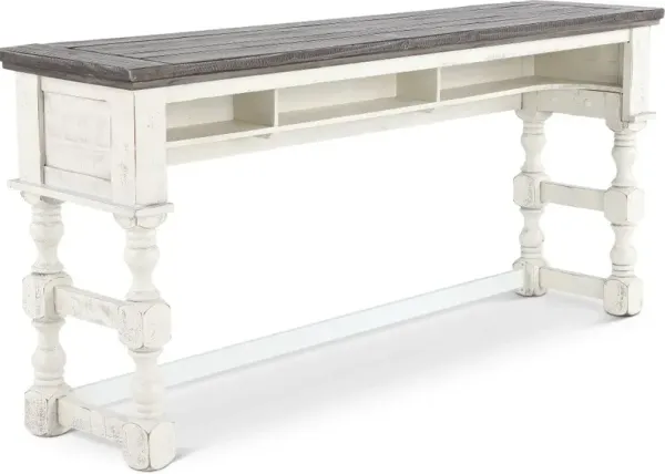 Stone White Console Table