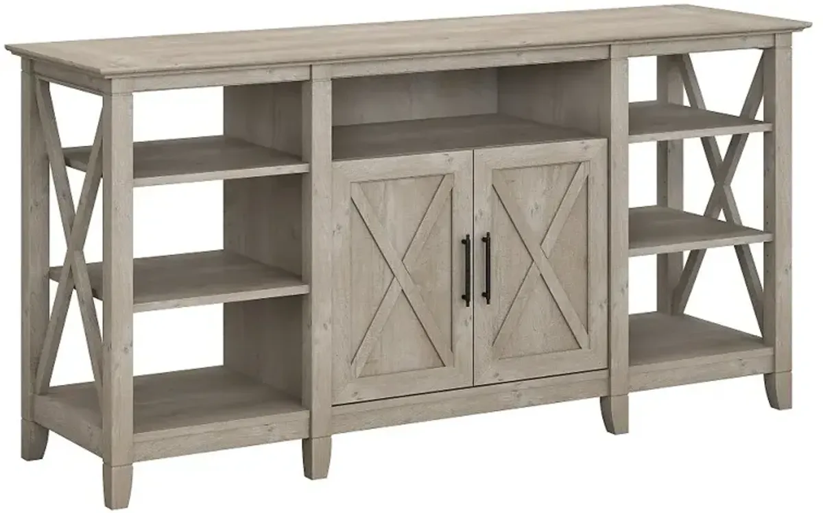 Key West Washed Gray 60" TV Stand