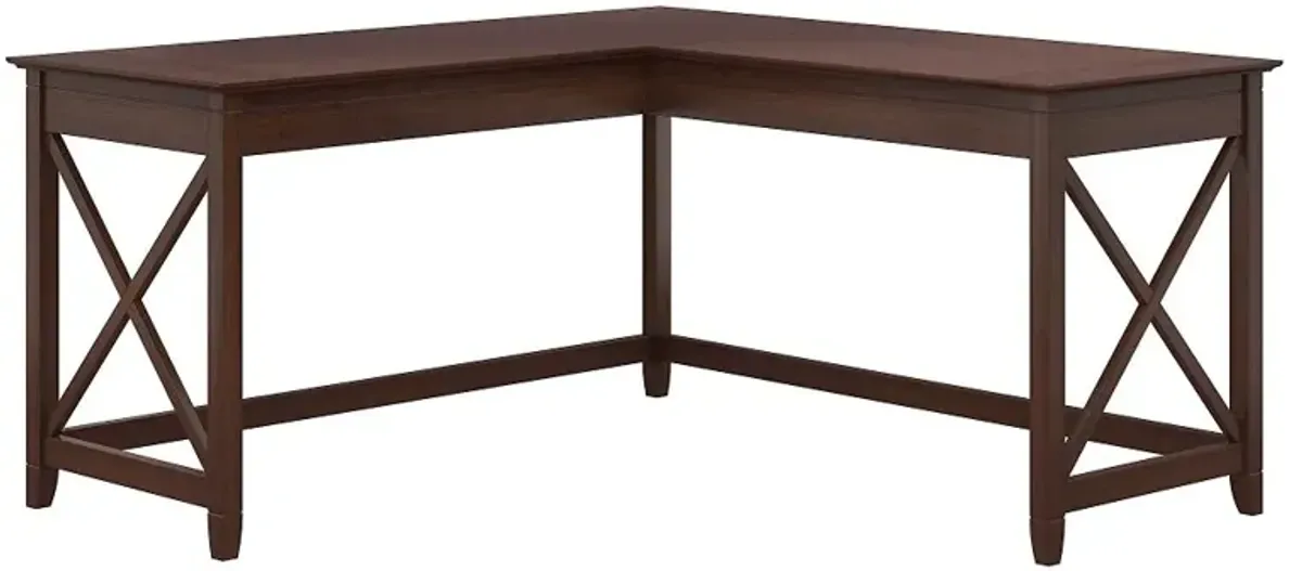 Key West Bing Cherry L-Shaped Desk