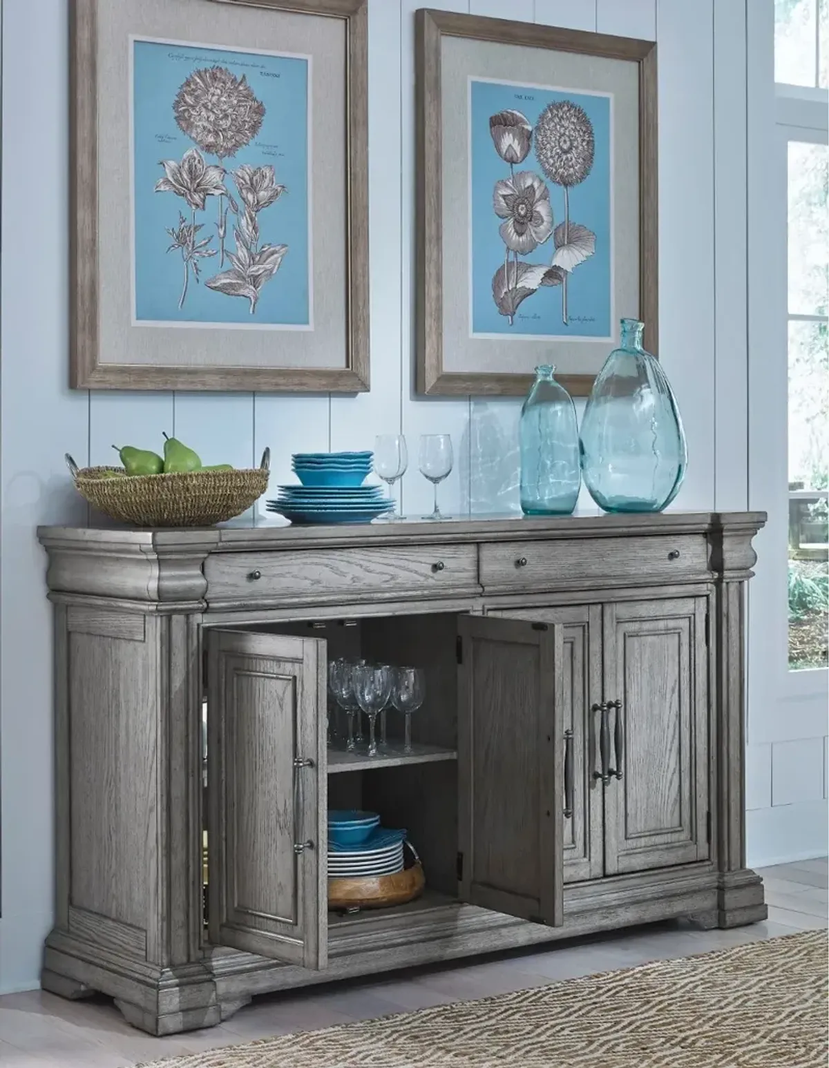 Madison Ridge Gray Dining Room Sideboard