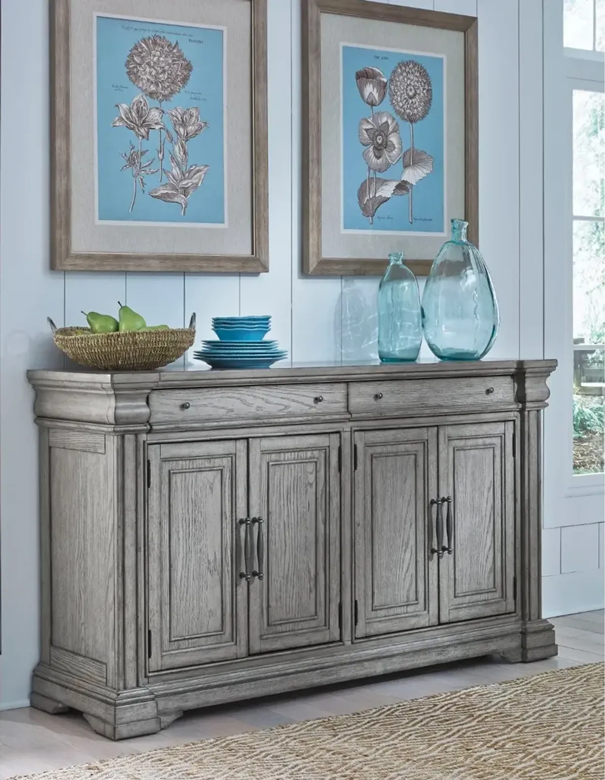 Madison Ridge Gray Dining Room Sideboard