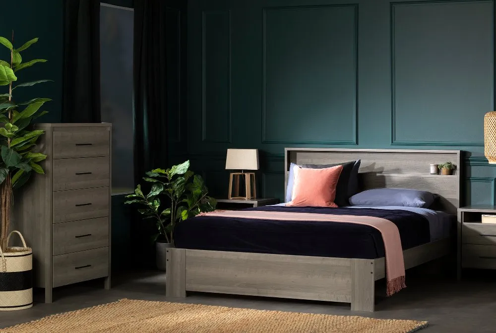 Gravity Gray Maple Full-Queen Headboard - South Shore