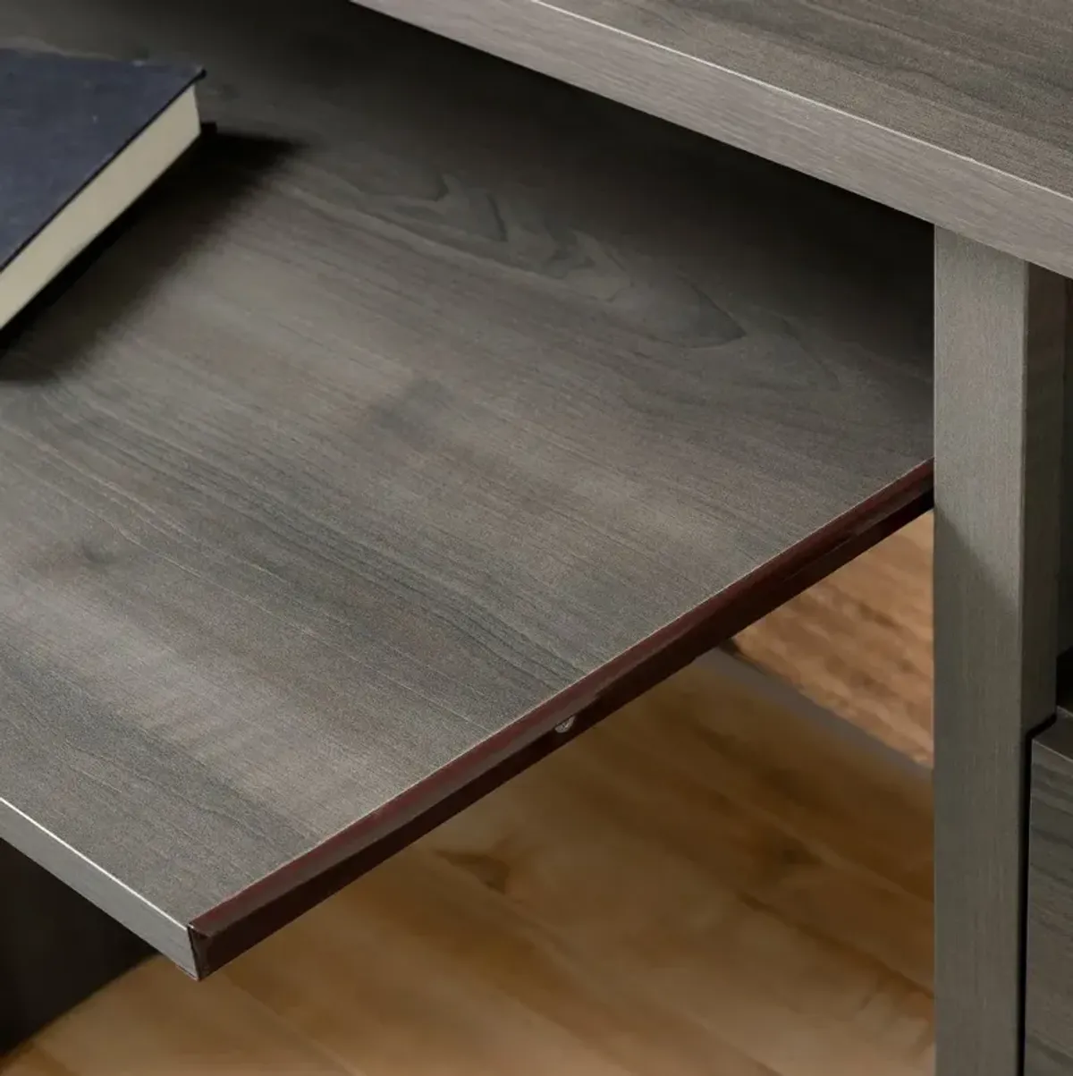 Gravity Gray Maple Desk - South Shore