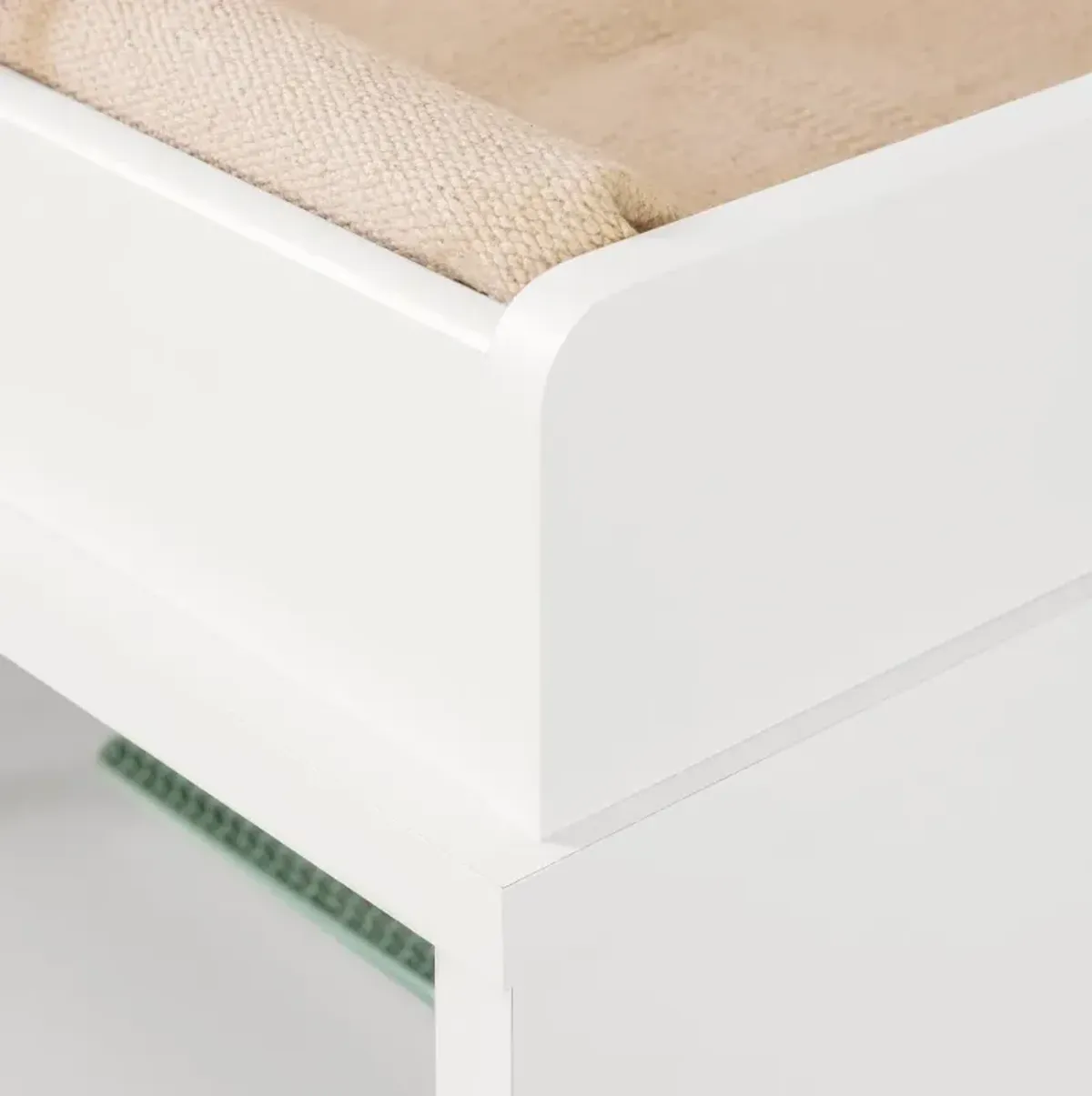 Cookie White and Oak 2-Drawer Changing Table - South Shore