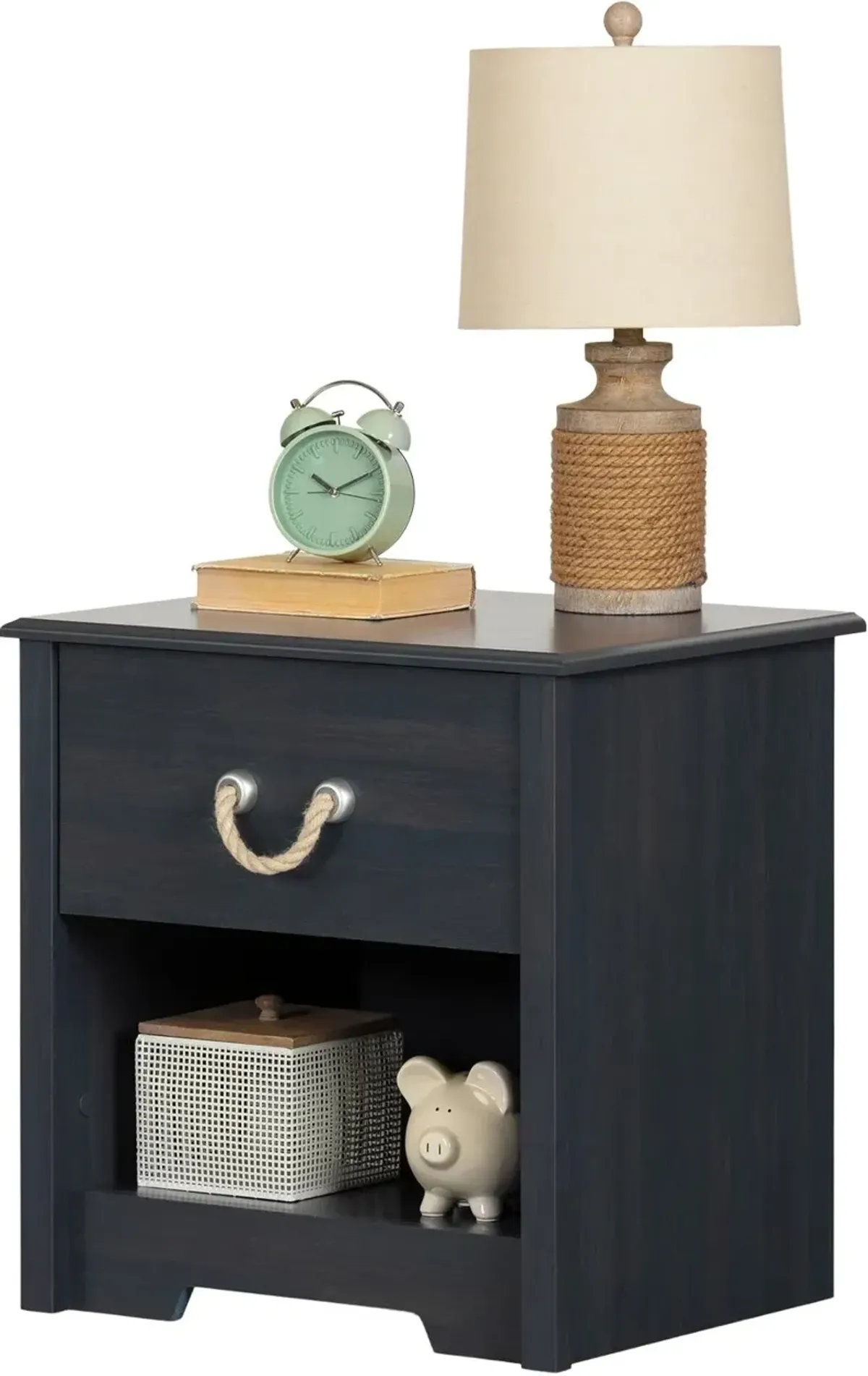 Navali Blue Nightstand - South Shore