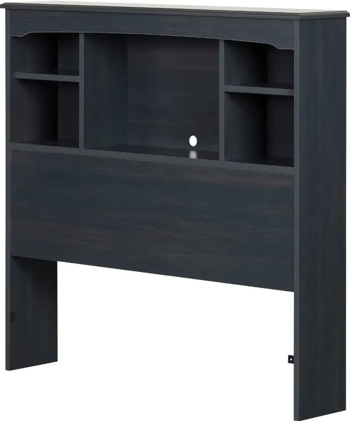 Navali Blue Bookcase Headboard - South Shore