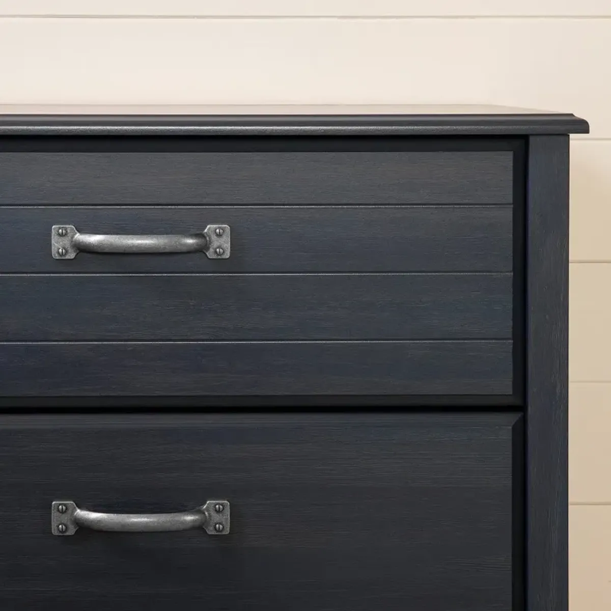 Asten Contemporary Blue Dresser - South Shore