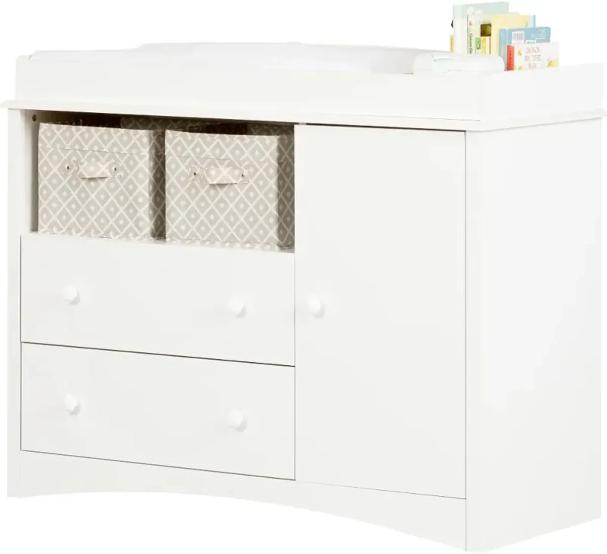 Classic White Changing Table- South Shore