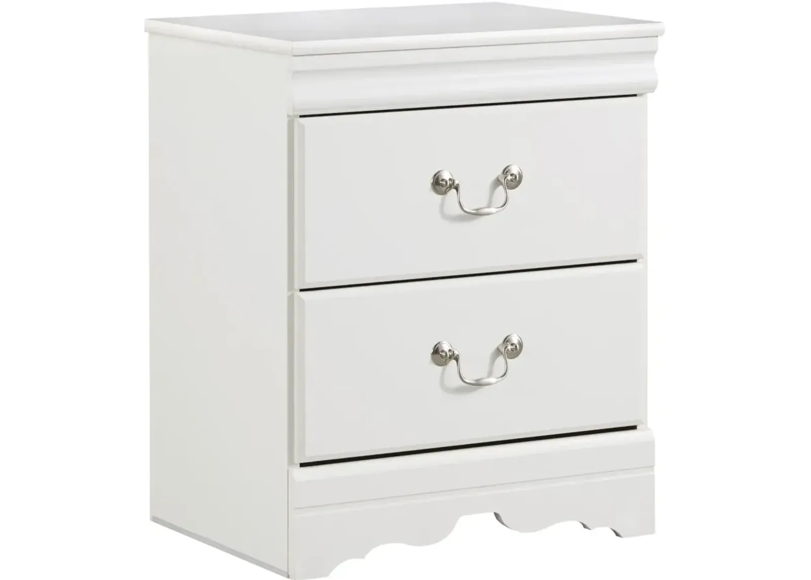 Anarasia White Nightstand