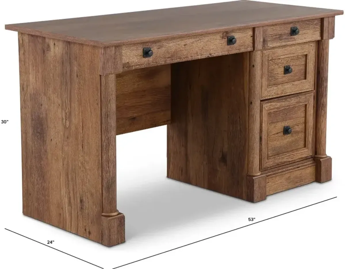 Palladia Traditional Oak Computer Desk