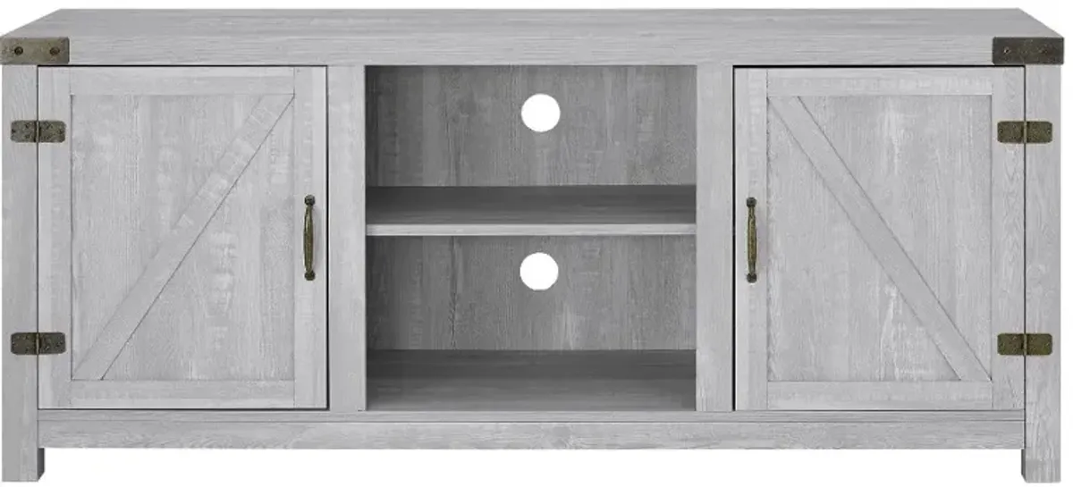 Gray Farmhouse 58 Inch TV Stand - Walker Edison