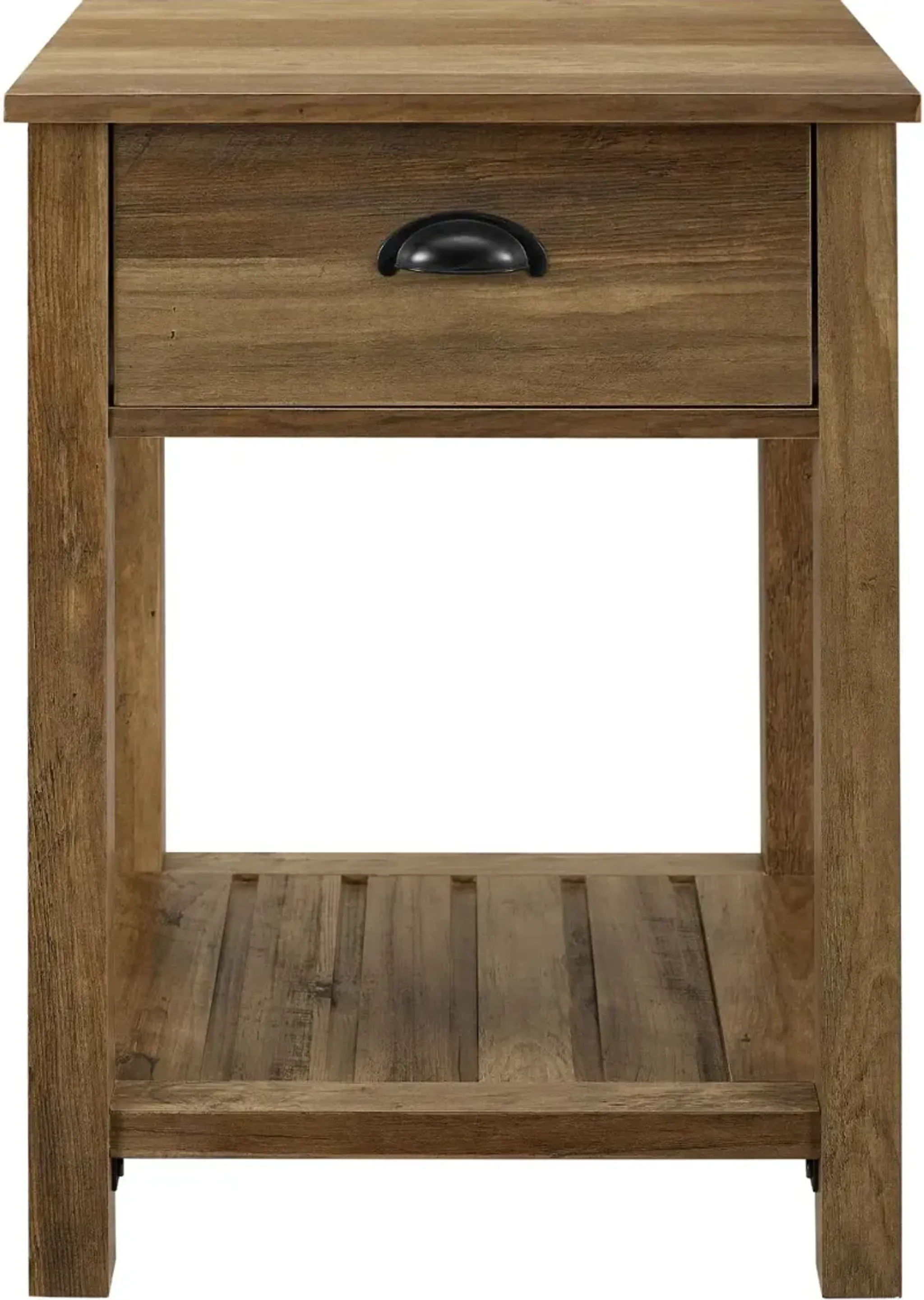 Connor Barnwood Single Drawer Side Table Walker Edison Rc Willey ...