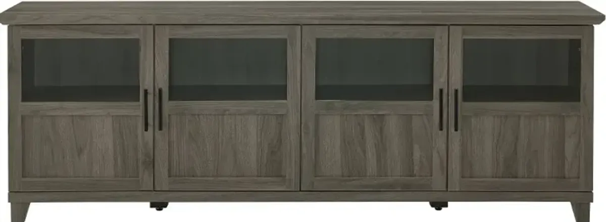 Davis Slate Gray 70 inch TV Stand