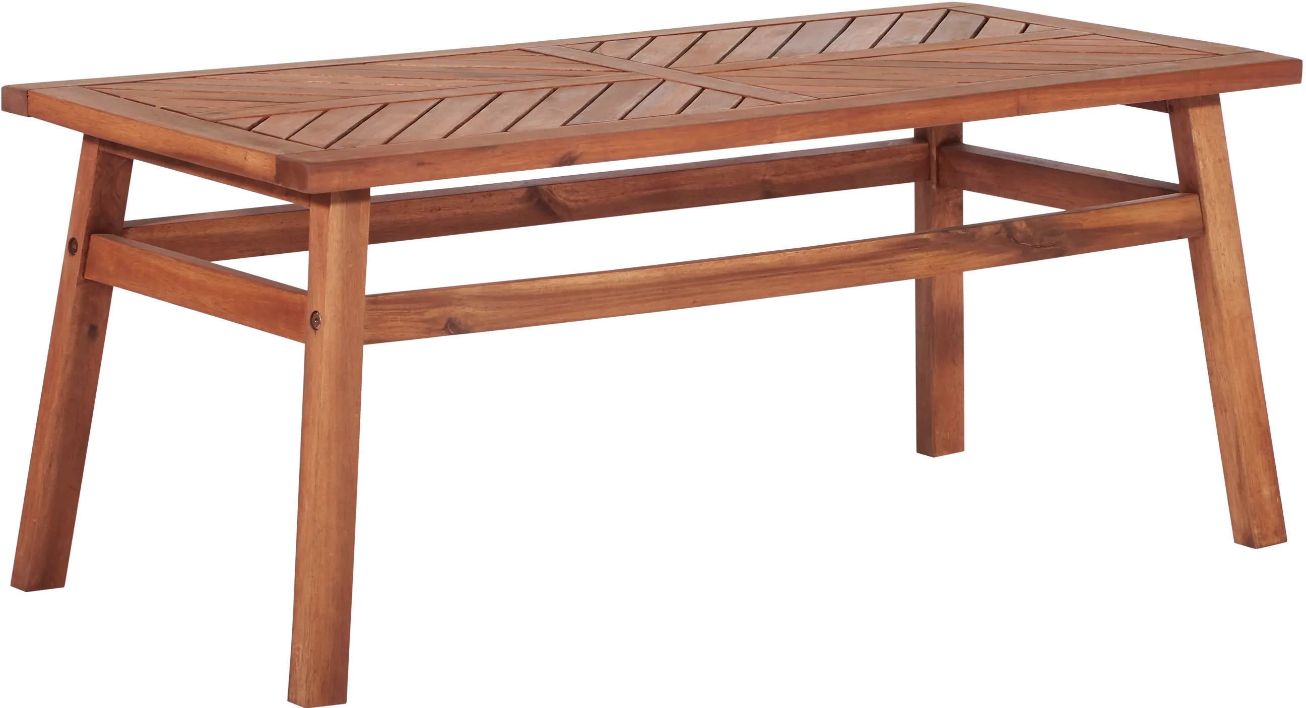 Vincent Natural Acacia Wood Patio Coffee Table