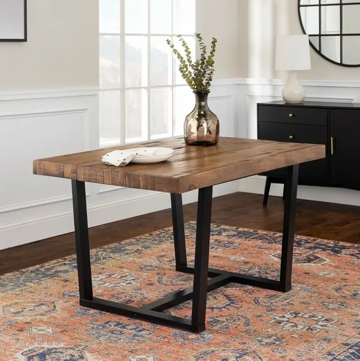 Durango Barnwood Dining Table - Walker Edison