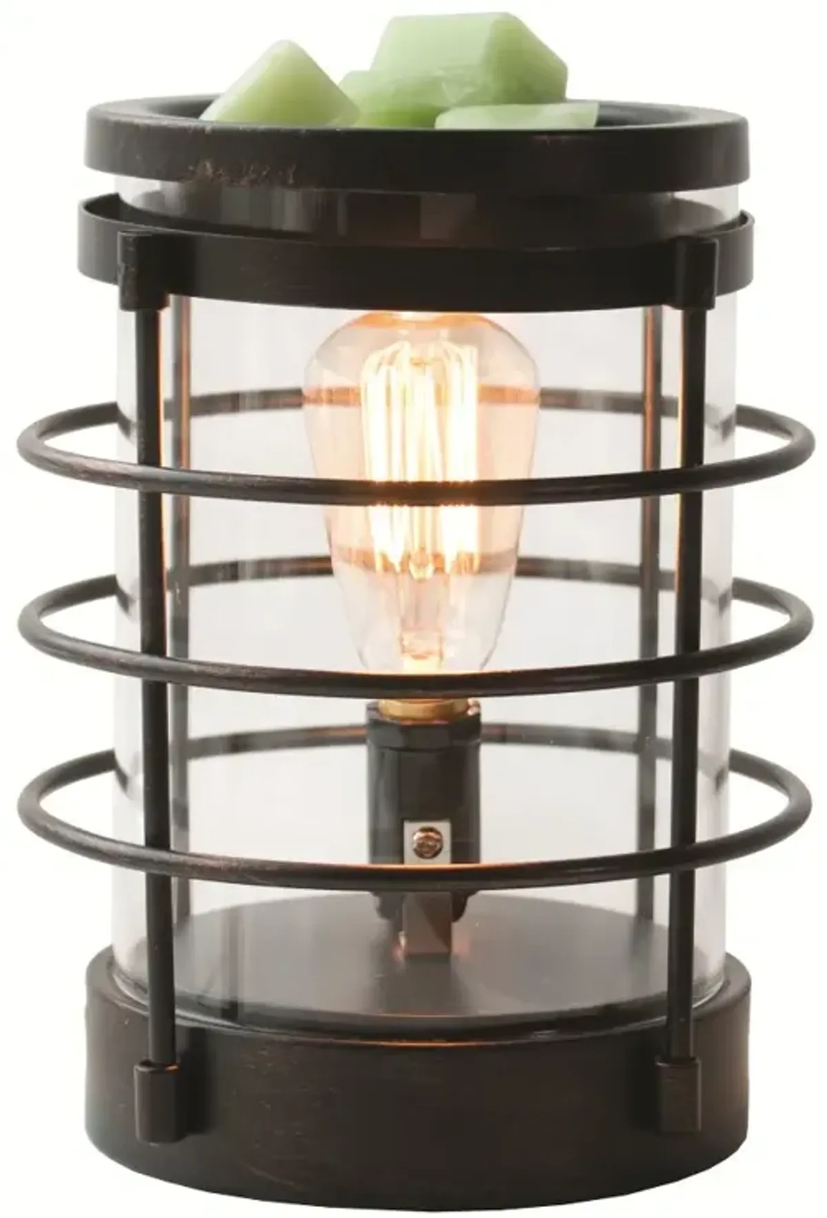 Black Coastal Vintage Bulb Illumination Fragrance Warmer