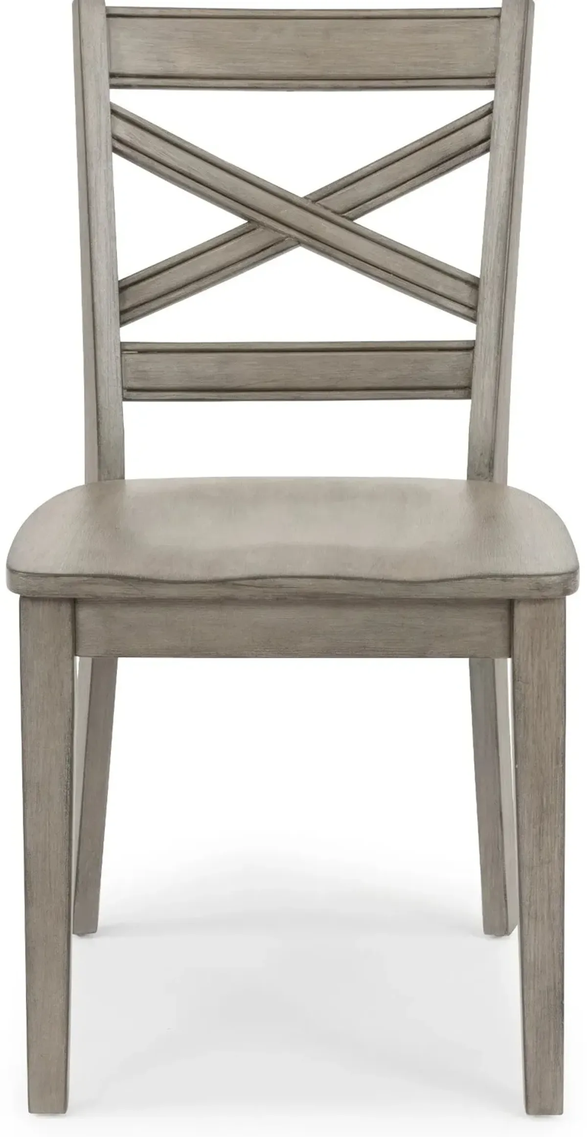 Rustic Gray Dining Room Chair (Set of 2) - Mountain Lodge