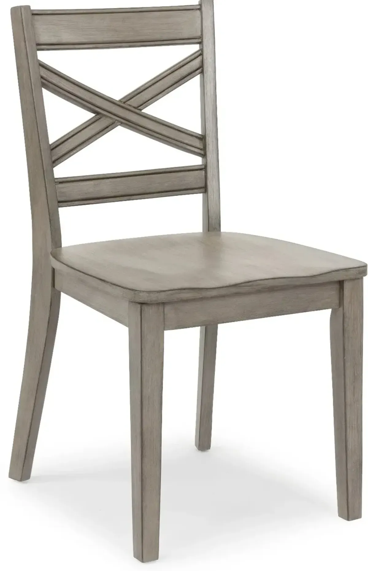 Rustic Gray Dining Room Chair (Set of 2) - Mountain Lodge