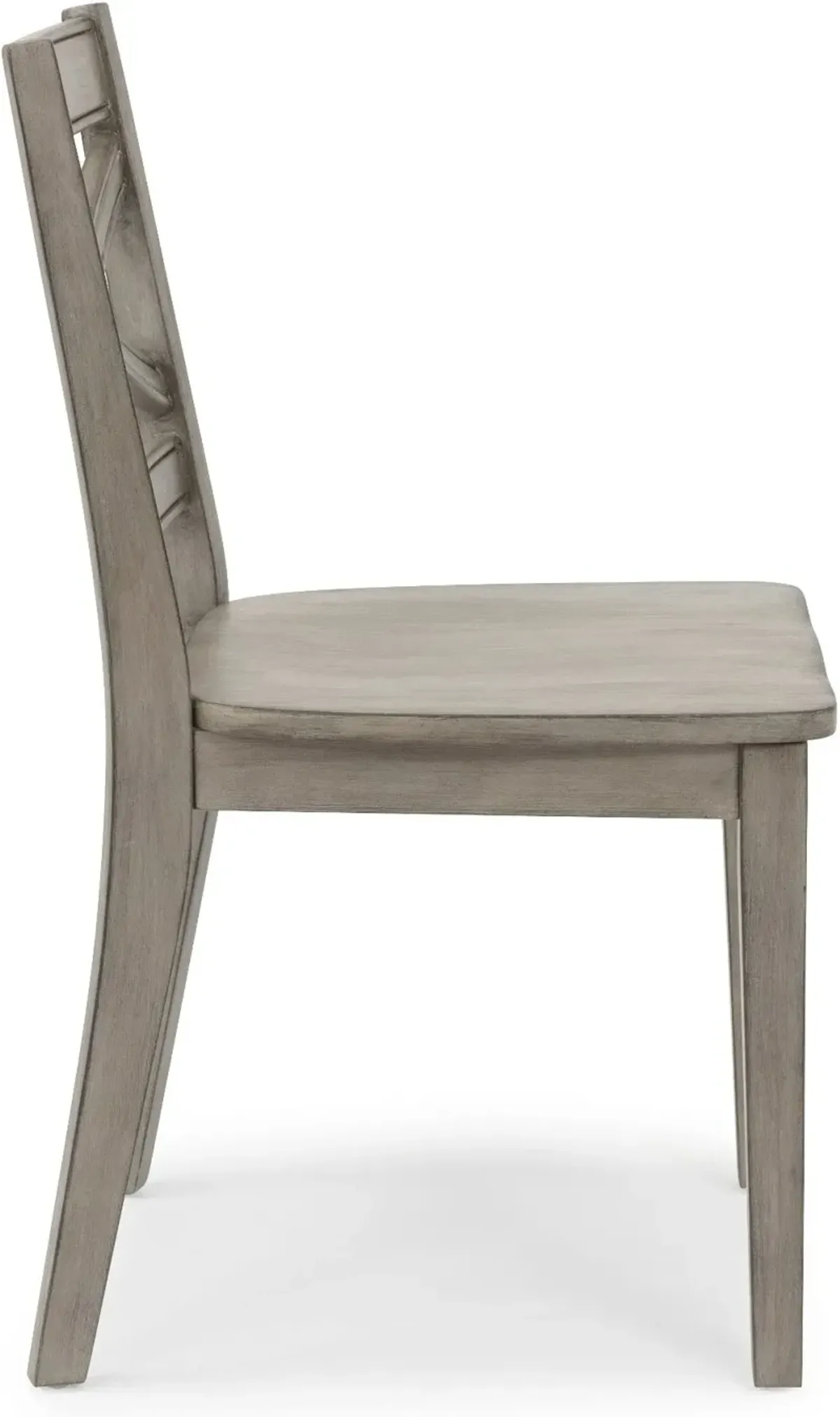 Rustic Gray Dining Room Chair (Set of 2) - Mountain Lodge