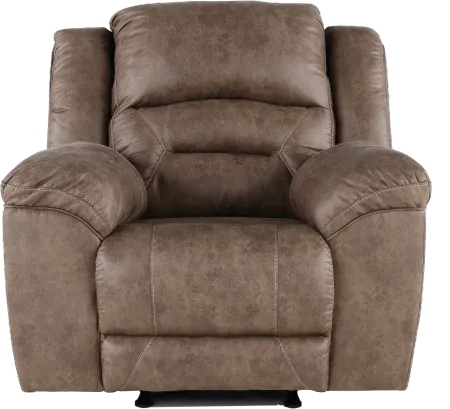 Stoneland Fossil Brown Casual Recliner