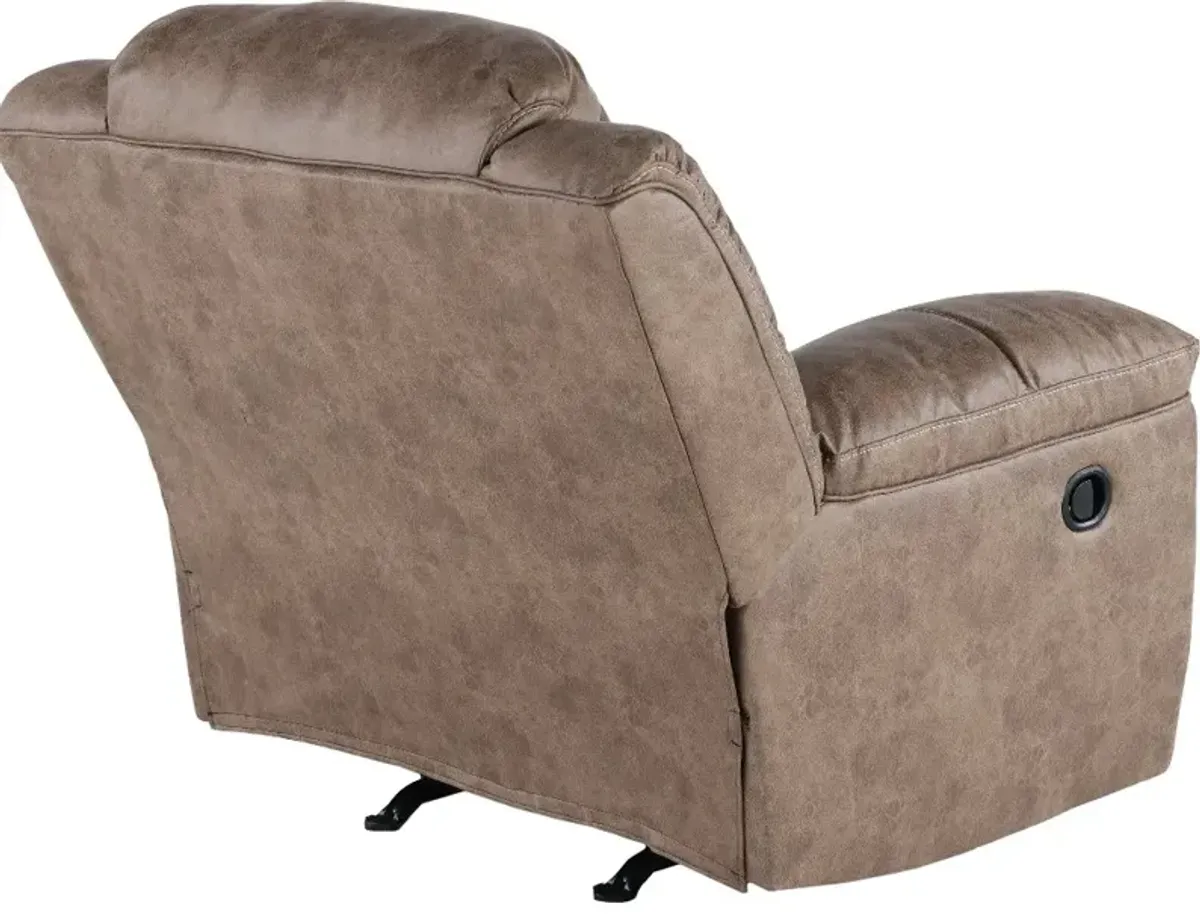 Stoneland Fossil Brown Casual Recliner