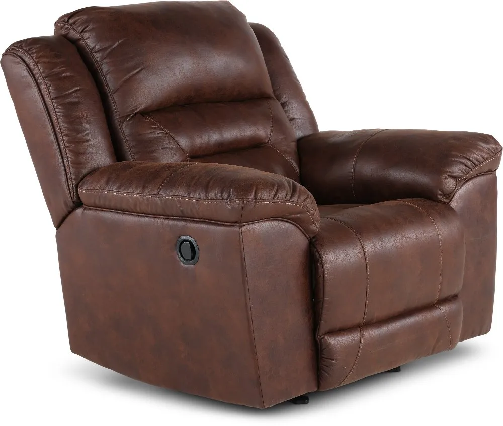 Stoneland Chocolate Brown Casual Recliner