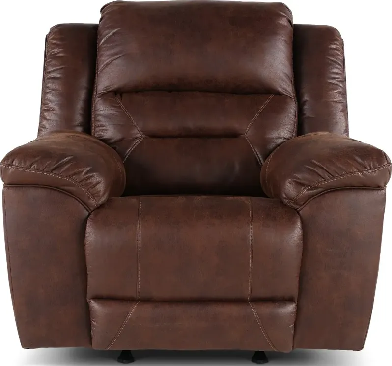 Stoneland Chocolate Brown Casual Recliner