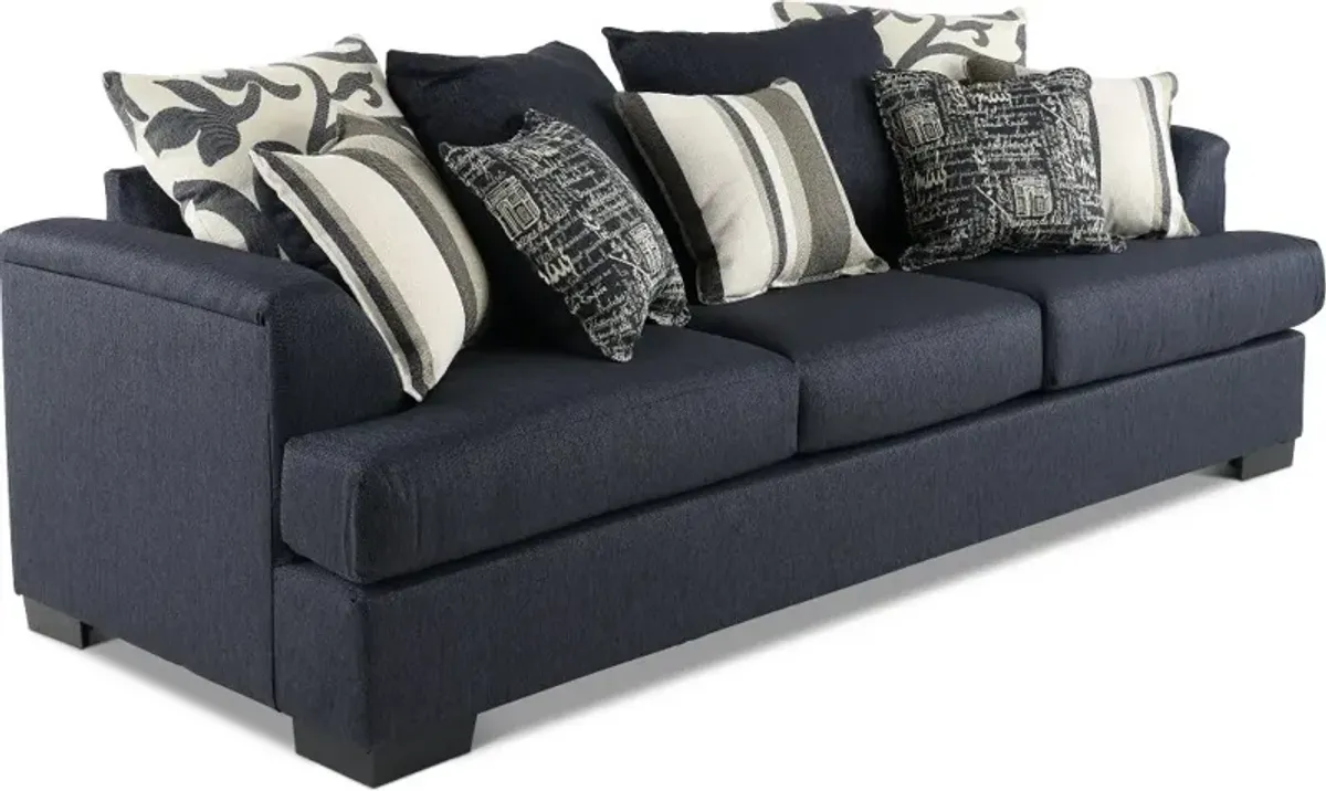 Passport Blue Sofa