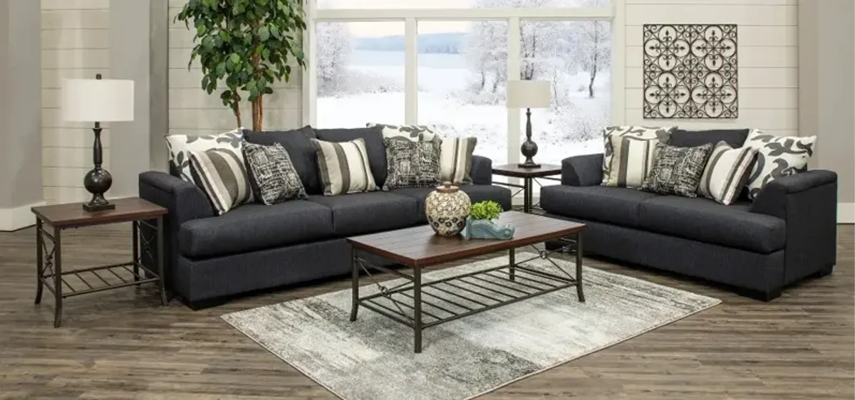 Passport Blue Loveseat