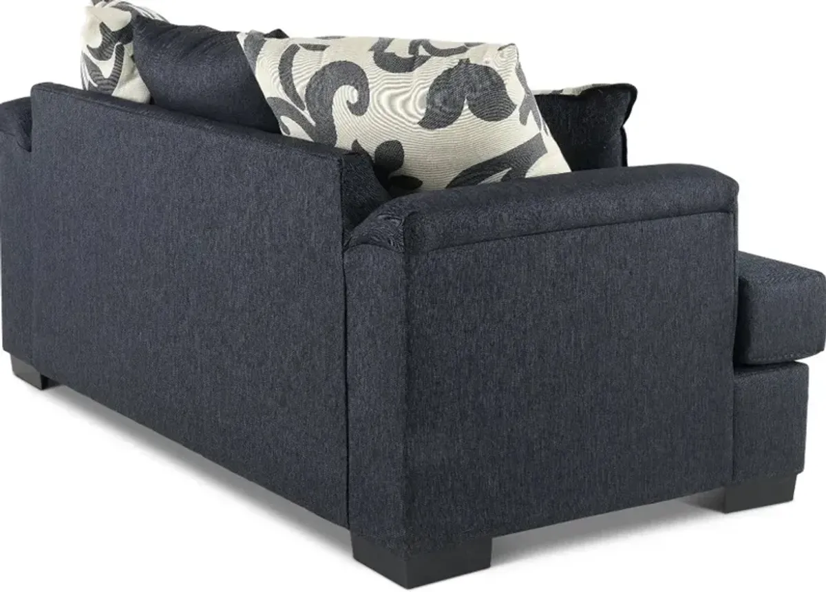 Passport Blue Loveseat