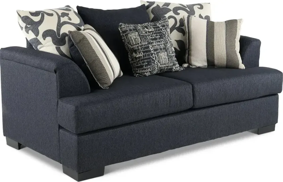 Passport Blue Loveseat