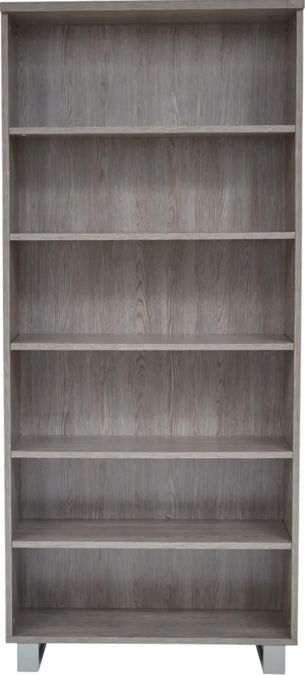Kalmar Gray Home Office Bookcase