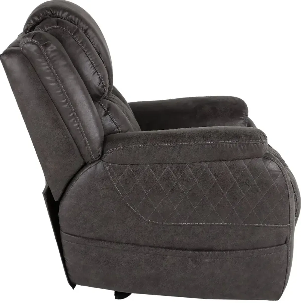 Daytona Steel Gray Power Recliner