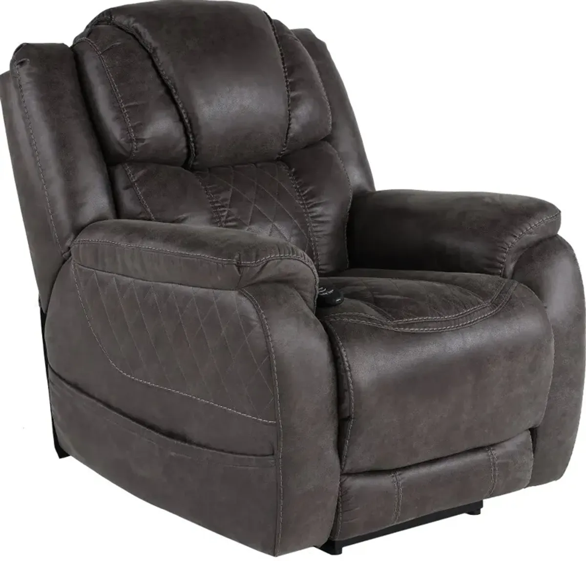 Daytona Steel Gray Power Recliner