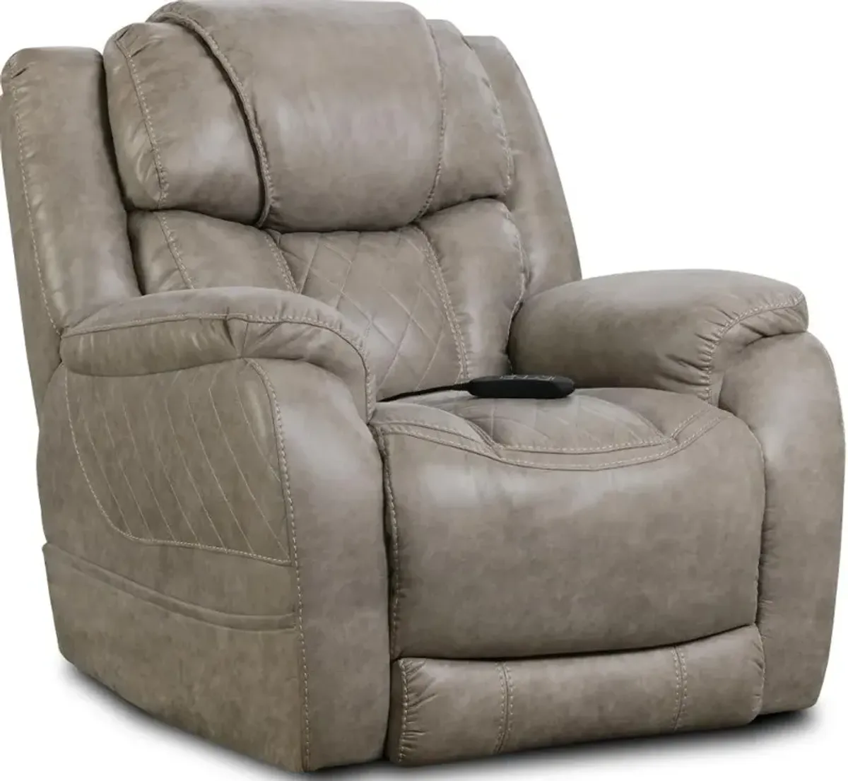 Daytona Mushroom Tan Power Recliner