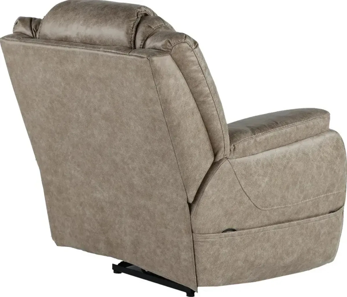 Daytona Mushroom Tan Power Recliner