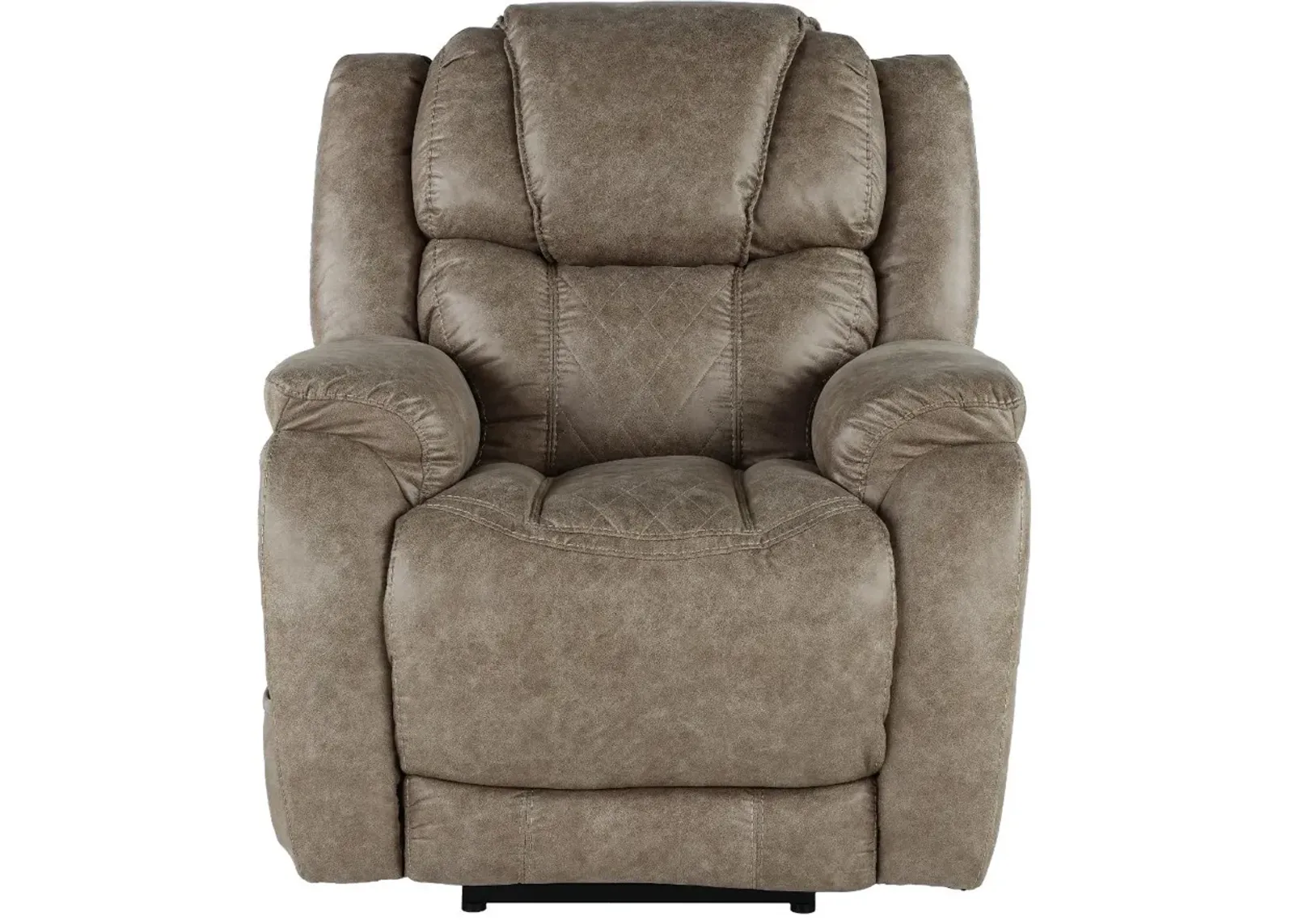 Daytona Mushroom Tan Power Recliner