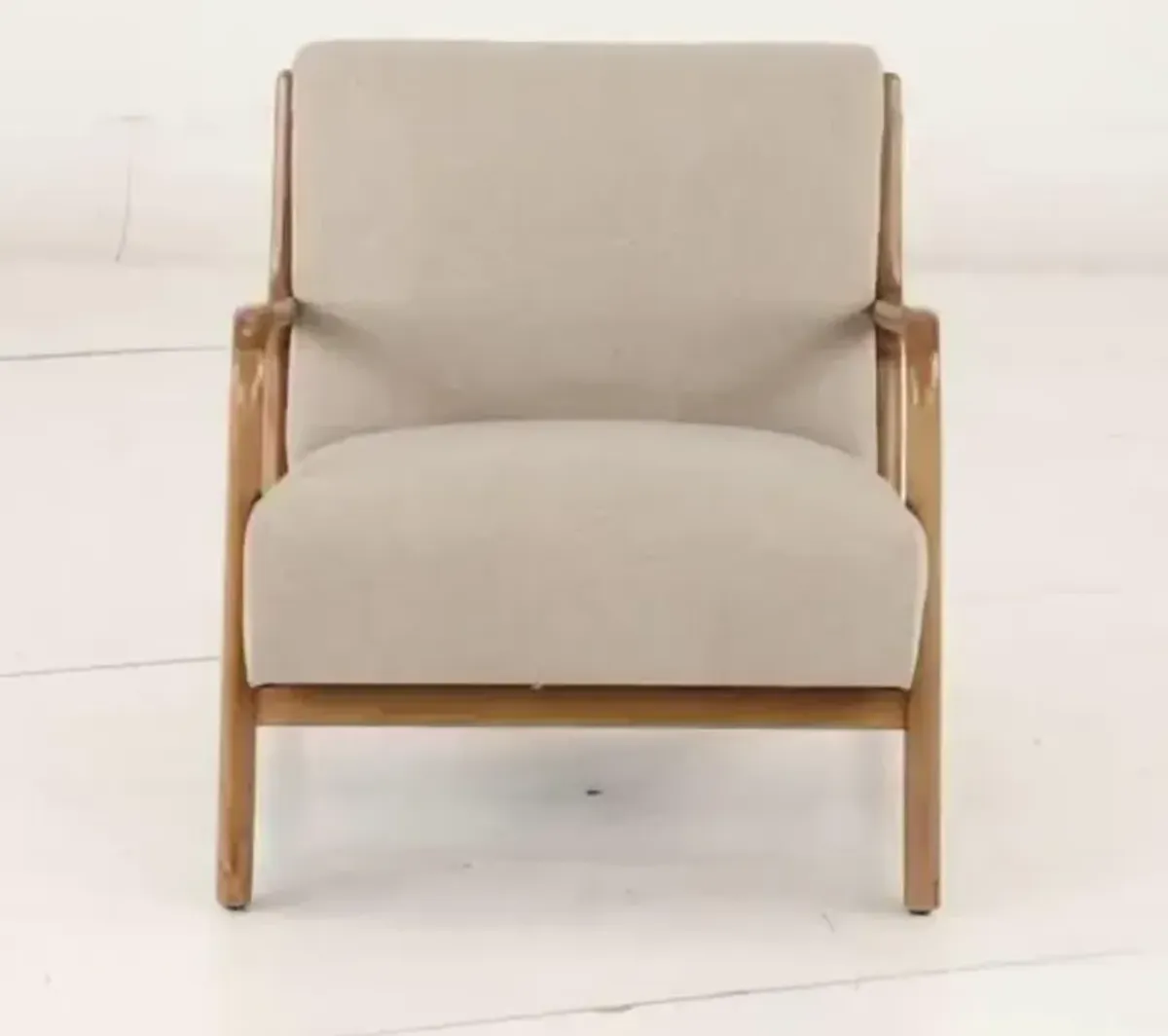 Novak Taupe Accent Chair